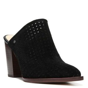 Sam Edelman Bates black suede mule size 7